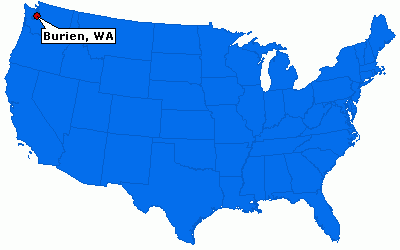 Burien-Seattle map